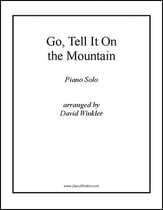 Go, Tell It On the Mountain piano sheet music cover